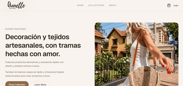 Annette-Tramas Ecommerce