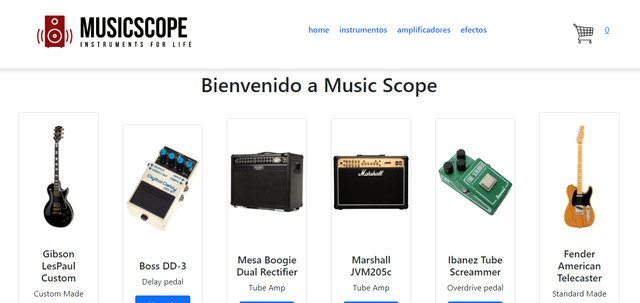 MusicScope E-commerce